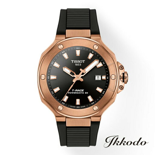 TISSOT ティソ T-レース パワーマティック 80 自動巻き 41mm 10気圧防水 腕時計 正規品 2年保証 T141.807.37.051.00【T1418073705100】 TISSOT ティソ T-レース パワーマティック 80 自動巻き 41mm 10気圧防水 腕時計 正規品 2年保証 T141.807.37.051.00【T1418073705100】