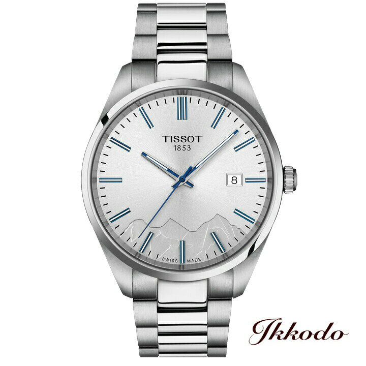 ڤŵоݾʡTISSOT ƥ PR 100 Jungfraubahn ԡ100 󥰥ե饦 ƥ쥹 40mm 10ɿ ӻ  2ǯݾ T150.410.11.031.00 T1504101103100