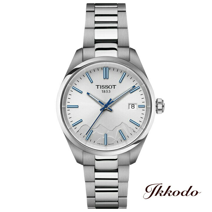 ڤŵоݾʡTISSOT ƥ PR 100 Jungfraubahn ԡ100 󥰥ե饦 ƥ쥹 34mm 10ɿ ӻ  2ǯݾ T150.210.11.031.01 T1502101103101