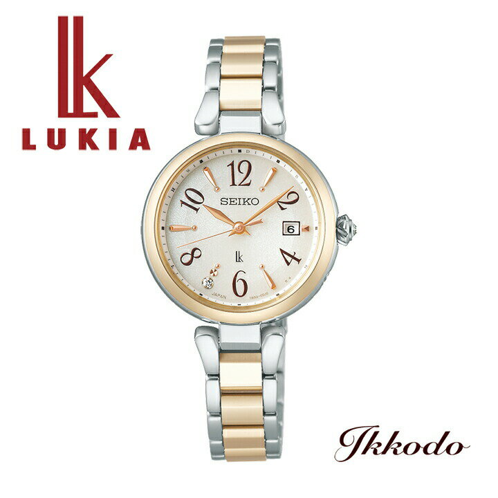 セイコー SEIKO ルキア LUKIA Grow ソーラー電波 10気圧防水 レディース腕時計 正規品 SSQW086