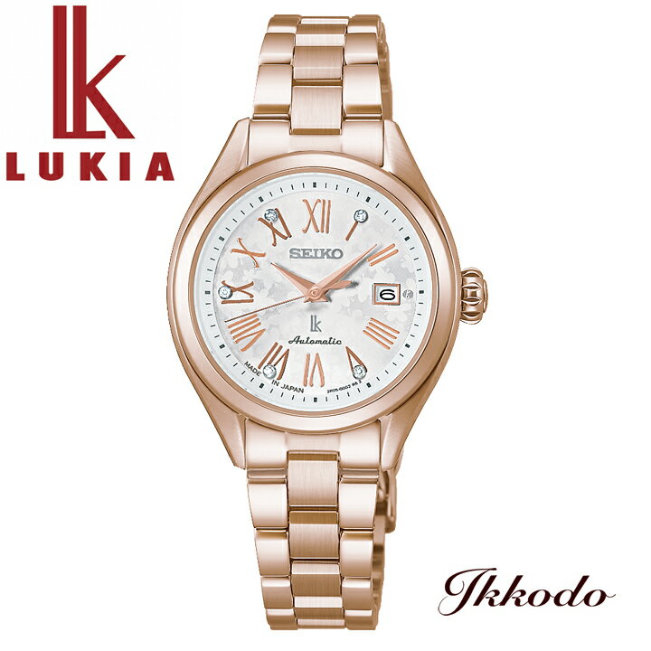 M - 【ご予約品6月5日発売予定】LUKIA Grow with DAICHI MIURA Limited Edition 国内限定500本 SEIKO セイコー ルキア 自動巻き 28.6mm 10気圧防水 腕時計 正規品 HEA003J