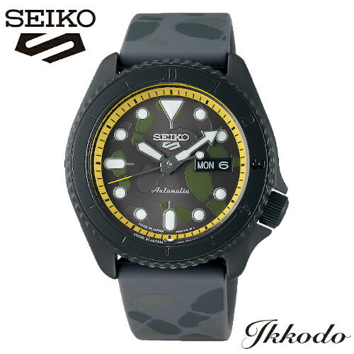 【あす楽】【ワンピースコラボレーション限定モデル 国内限定500本】セイコー SEIKO ファイブスポーツ 5スポーツ 5 Sports SANJI サンジ 自動巻き 10気圧防水 メンズ腕時計 正規品 1年保証 SBS…