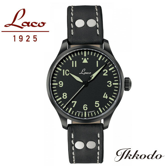 Laco ラコ PILOT Altenburg39 パイロット アルテンブルク39 自動巻き 39mm 5気圧防水 ドイツ製 日本国内正規品 メンズ腕時計 2年間メーカー保証 861991