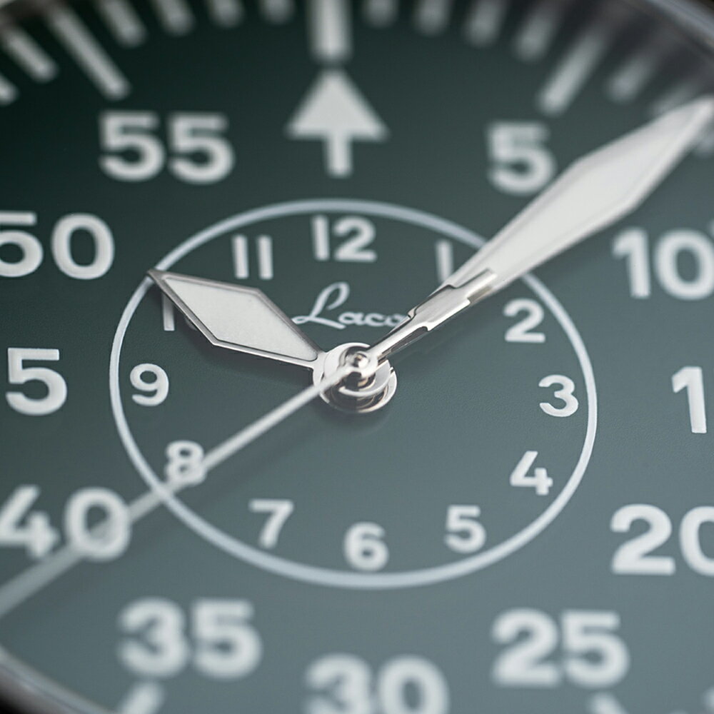 世界限定250本 Laco ラコ Aachen39 Grun アーヘン39 グリュン 自動巻き 39ミリ グリーン文字盤 5気圧防水 日本国内正規品 2年保証 ドイツ製 862190