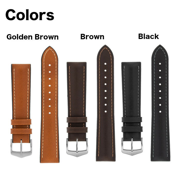 ポイント15倍！ ヒルシュHIRSCH James ジェームス カーフレザー プレミアムカウチューク(天然ゴム) 時計ベルト 925002　送料無料