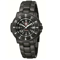 ルミノックス☆LUMINOX☆日本250本限定☆3400シリーズ☆スイス製☆ステンレスケース(PVD加工)☆T25トリチウム☆ブラックダイアル☆43ミリ☆200M防水☆日本国内正規品☆2年保証☆3402.USAF.Stealth【3402USAFStealth】【あす楽】