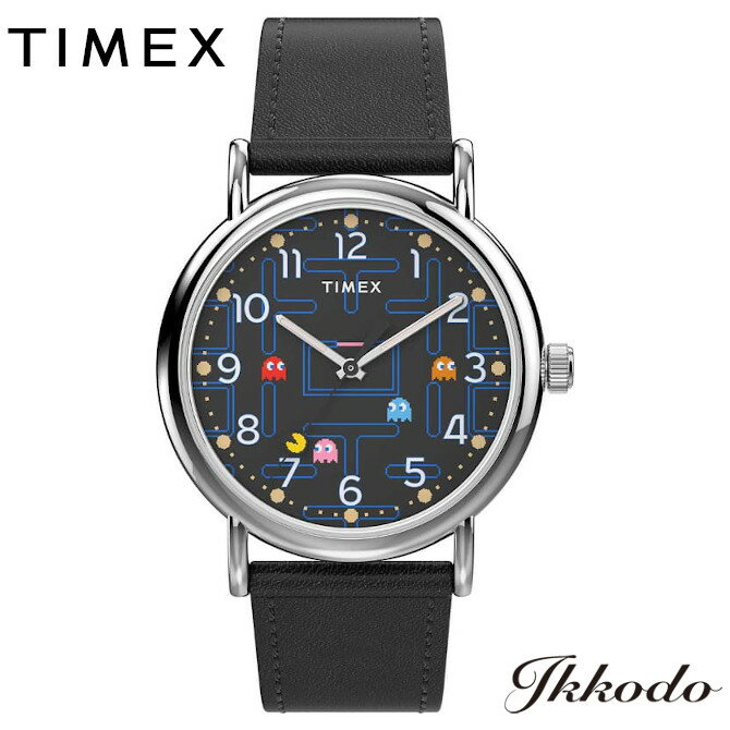 タイメックス TIMEX Weekender Pac-Manコラボレーション パックマン クォーツ 38mm 3気圧防水 日本国内正規品 メンズ腕時計 1年保証 TW2V06100 送料無料のサムネイル