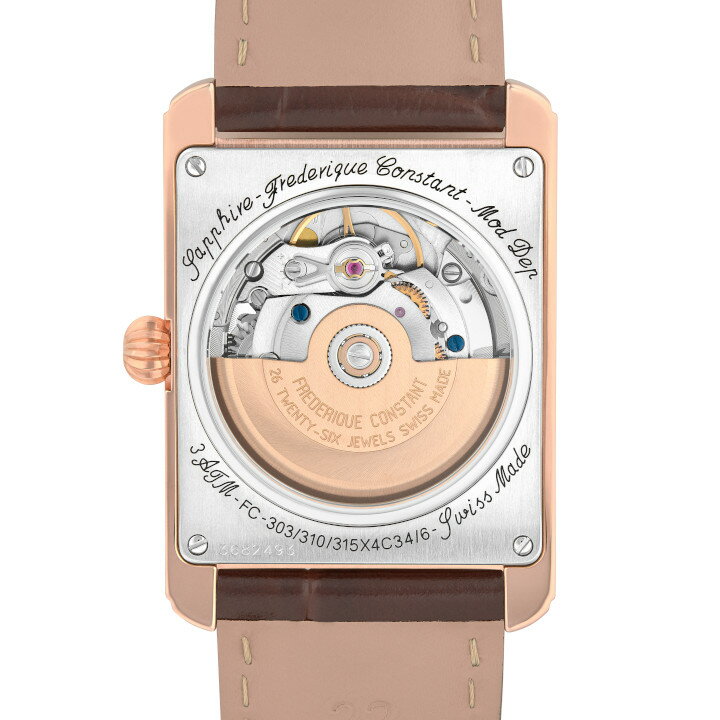 フレデリック・コンスタント フレデリックコンスタント FREDERIQUE CONSTANT クラシック カレ オートマチック 自動巻き 日本国内正規品 2年間メーカー保証 メンズ腕時計 FC-303V4C4