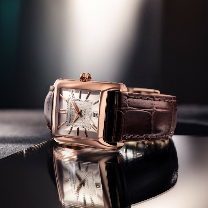 フレデリック・コンスタント フレデリックコンスタント FREDERIQUE CONSTANT クラシック カレ オートマチック 自動巻き 日本国内正規品 2年間メーカー保証 メンズ腕時計 FC-303V4C4