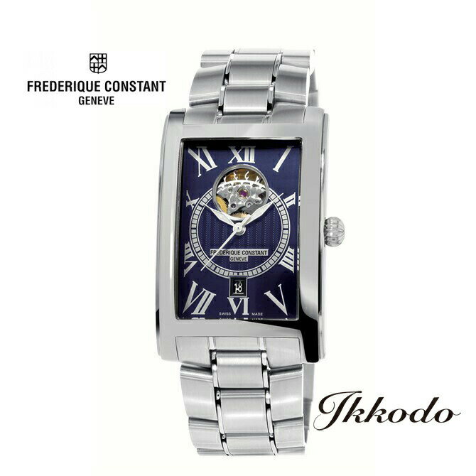 フレデリック・コンスタント フレデリックコンスタント FREDERIQUE CONSTANT クラシックカレデイト 日本限定 スイス製 ネイビーダイアル 38,7mm×30,7mm 3気圧防水 日本国内正規品 2年保証 FC-315DNS4C26B【FC315DNS4C26B】