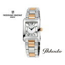 5/7 9:59まで10%OFFクーポンあり フレデリック・コンスタント フレデリックコンスタント FREDERIQUE CONSTANT クラシックカレ レディース腕時計 スイス製 クォーツ シルバーダイアル23mm×21mm 3気圧防水 日本国内正規品 2年保証 FC-200MC12B【FC200MC12B】