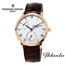 フレデリック・コンスタント 腕時計（メンズ） フレデリック・コンスタント フレデリックコンスタント FREDERIQUE CONSTANT スリムライン パワーリザーブ マニュファクチュール スイス製 ホワイトダイアル 40mm 日本国内正規品 2年保証 メンズ腕時計 FC-723WR3S4 【FC723WR3S4】