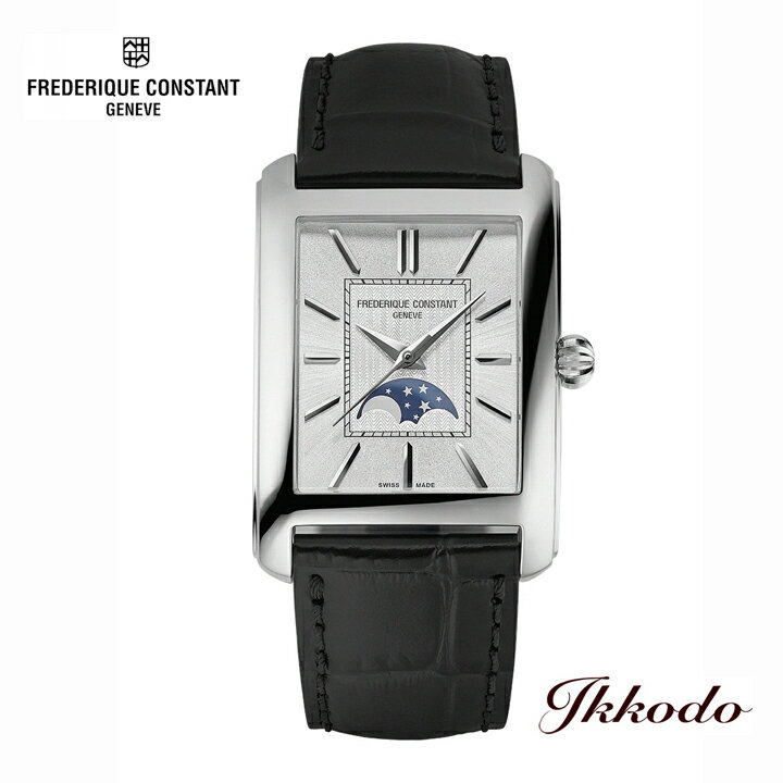 フレデリック・コンスタント フレデリックコンスタント FREDERIQUE CONSTANT クラシック カレ ムーンフェイズ オートマチック 33.3×30.4mm 日本国内正規品 2年保証 FC-333S4C6 FC333S4C6