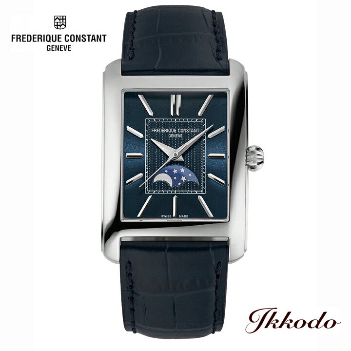 【4月19までノベルティプレゼント】フレデリック・コンスタント フレデリックコンスタント FREDERIQUE CONSTANT クラシック カレ ムーンフェイズ オートマチック 33.3×30.4mm 日本国内正規品 2年保証 FC-333N4C6 FC333N4C6