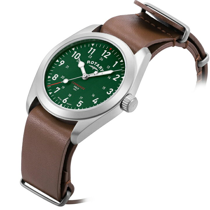 【国内撤退の為処分価格40%OFF】ロータリー ROTARY COMMANDO RW 1895 フィールド ウォッチ クォーツ 腕時計 2年保証 GS05535/56 GS0553556