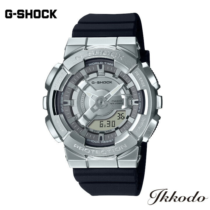 カシオ G-SHOCK 腕時計（レディース） G-SHOCK Gショック カシオ クォーツ 42mm 20気圧防水 正規品 腕時計 1年間メーカー保証 GM-S110-1AJF GMS1101AJF