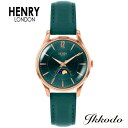 【日本限定モデル】 ヘンリーロンドン HENRY LONDON ストラトフォード STRATFORD 伊藤千晃 Chaki Ito HERITAGE SIGMATURE collection クォーツ ステンレススチールケース 34mm ムーンフェイズ レディース腕時計 国内正規品 1年保証 HL34-LS-0382 【HL34LS0382】