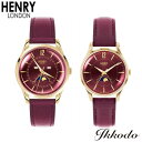 【日本限定モデル】 ヘンリーロンドン HENRY LONDON ホルボーン HOLBORN 伊藤千晃 Chaki Ito HERITAGE SIGMATURE collection JAPAN Limited ペアウォッチ クォーツ メンズ39mm レディース34mm ムーンフェイズ 腕時計 正規品 1年保証 HL39-LS-0426 HL34-LS-0428