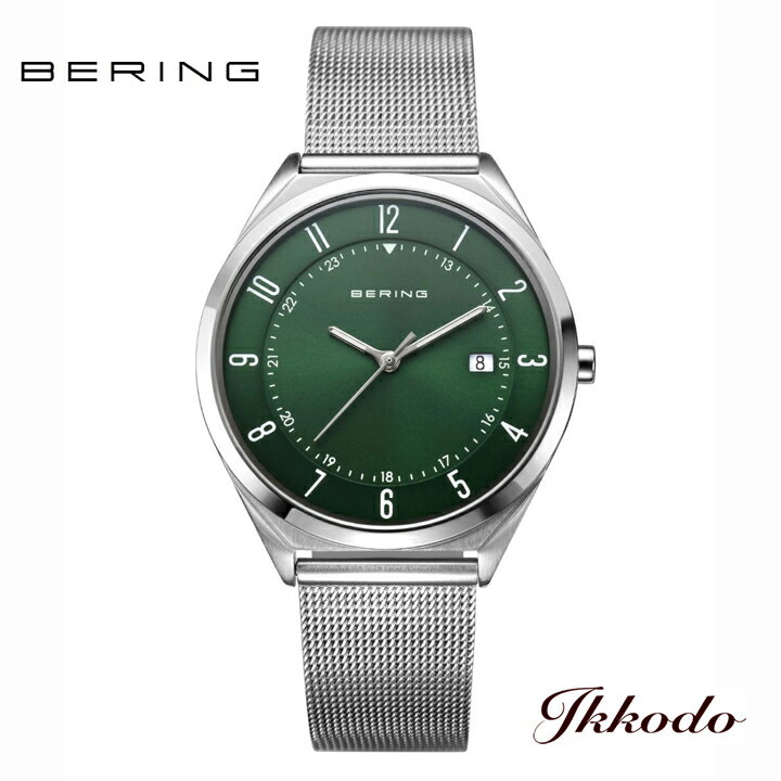 Rakuten - BERING ベーリング ULTRA SLIM ウルトラスリム クォーツ 38mm メンズ腕時計 正規品 3年間メーカー保証 18738-008 18738008
