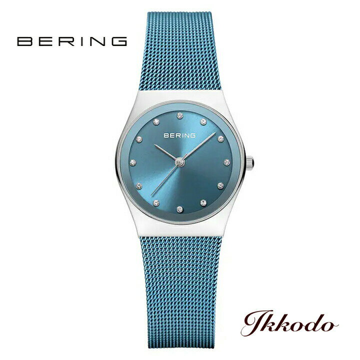 ベーリング 腕時計 レディース BERING ベーリング 2024 Arctic Blue クォーツ 27mm 3気圧防水 レディース 腕時計 日本国内正規品 3年間メーカー保証 12927-308 112927308