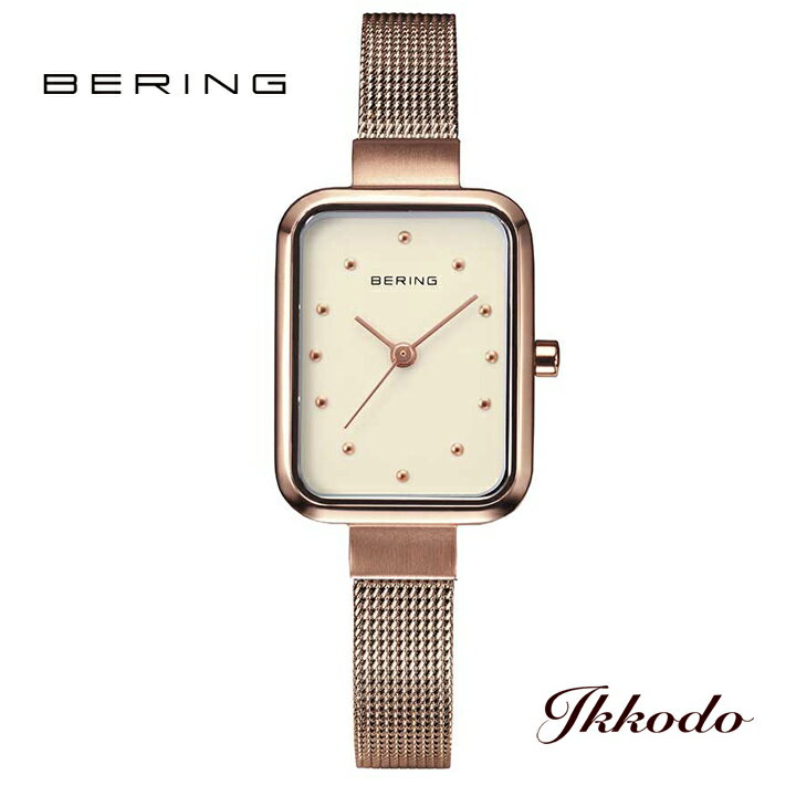 BERING Classic Petite Collection, Japan Limited Edition, 20x26mm, 3 ATM Water Resistant, Women's Watch, Authentic, 3-Year Manufacturer's Warranty, 14520-366-J (Model Number: 14520-366-J)