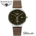 bauhaus oEnEX POINTteci|CebNЁj 21322 Quarz NH[c XeXP[X ^obNuEC^AU[C^AU[oh 41mm ubN X[ZRh hCc 5Ch Yrv {Ki 2Nۏ 2132-2QZ y21322QZz