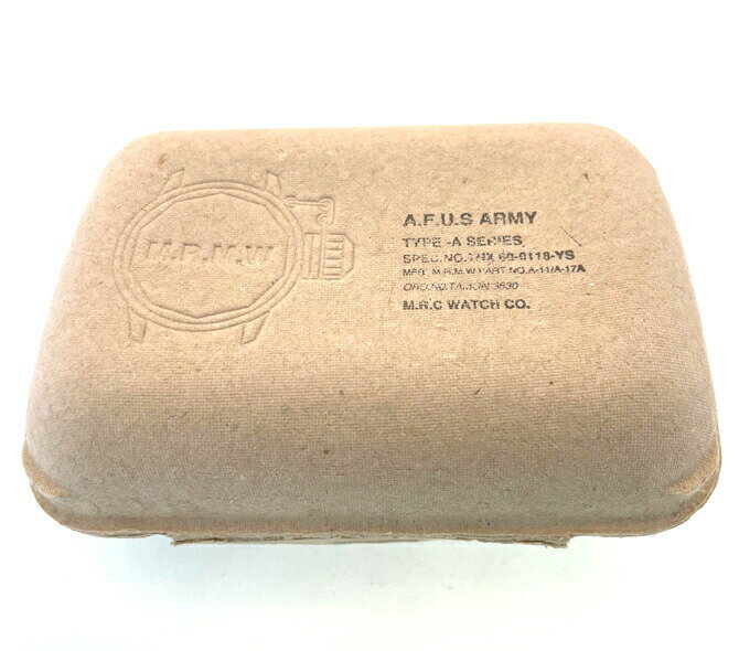 M.R.M.W. モントルロロイ 米陸軍航空隊 エルジン ウォルサム復刻 クォーツ ブラック文字盤 5気圧防水 正規品 1年保証 ミリタリーウォッチ TYPE A-17 VINTAGE【TYPEA17VINTAGE】