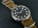 M.R.M.W. モントルロロイ Royal Army AN5740 Master Navigation Watch 12H Black 復刻 クォーツ 46mm 正規品 1年間メーカー保証 ミリタリーウォッチ ハミルトン復刻 アメリカ軍復刻 AN5740 12H Black AN574012HBlack