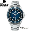 ``} Tutima Glashutte/SA M2 ZuV[YS XeXP[XuX 50Ch 44mm u[ {Ki I[i[YNuo^3Nۏ Yrv j am 6155-04y615504z