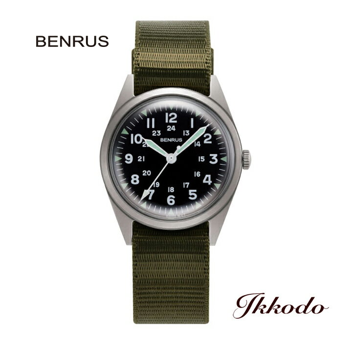 BENRUS ベンラス DTU 2A/P Series クォーツ 34mm 3気圧防水 腕時計 日本国内正規品 1年間メーカー保証 DTU-2A/P-SVKH【DTU2APSVKH】
