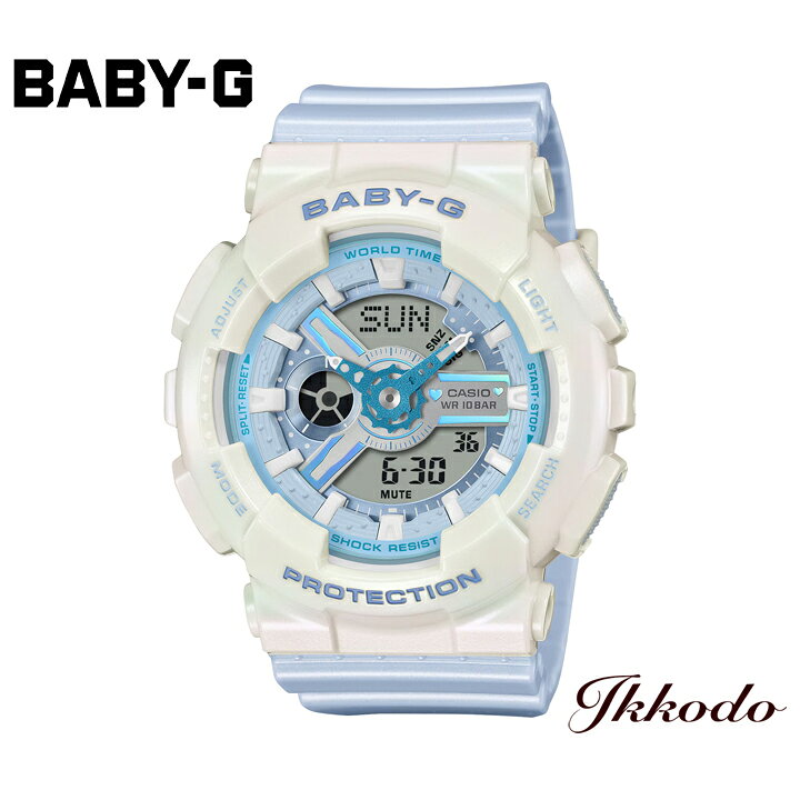 C, D, T, R, W - BABY-G ベビーG カシオ CASIO BA-110シリーズ 43.4mm 10気圧防水 正規品 腕時計 BA-110PD-2AJF BA110PD2AJF