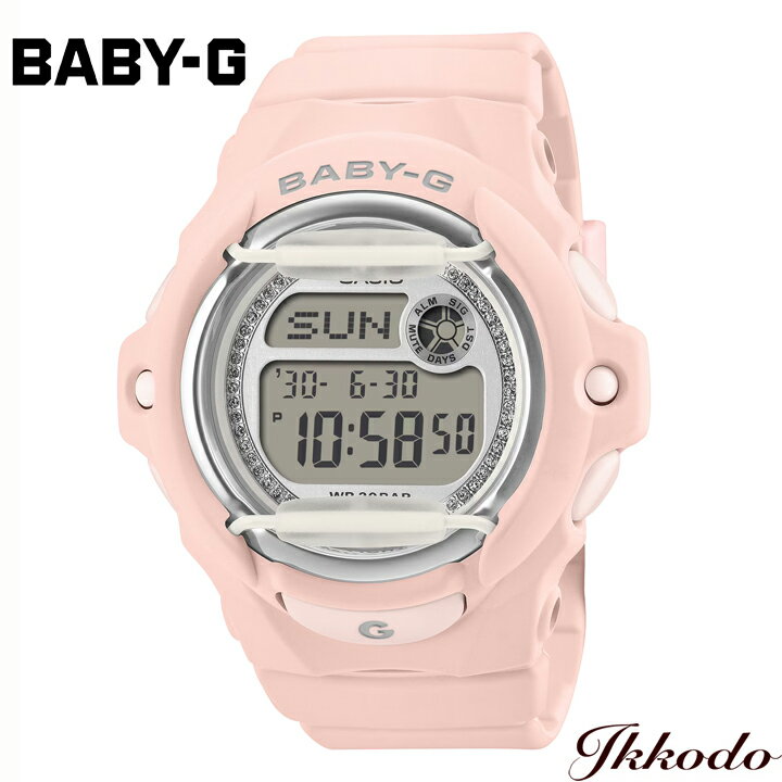 A, E, H, I, O, V, W - BABY-G ベビージー カシオ CASIO クォーツ BASIC 42.6mm 10気圧防水 正規品 腕時計 BG-169KB-4JF BG169KB4JF