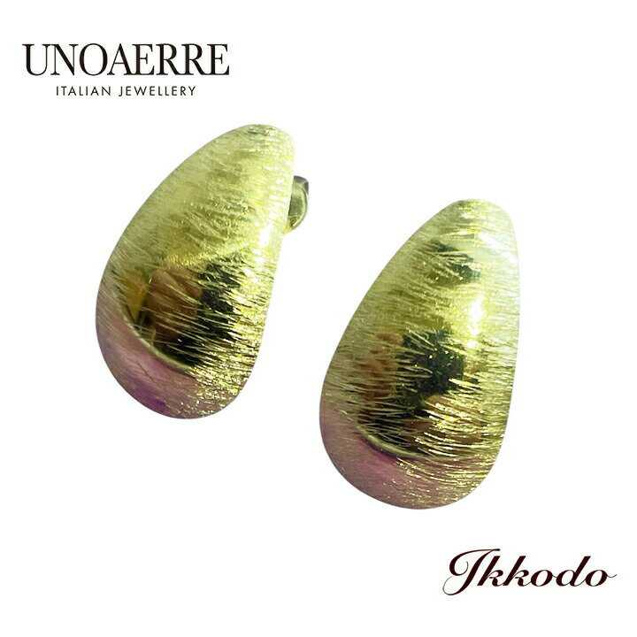 Rakuten - UNOAERRE ウノアエレ K18ゴールド ピアス 正規品 31481