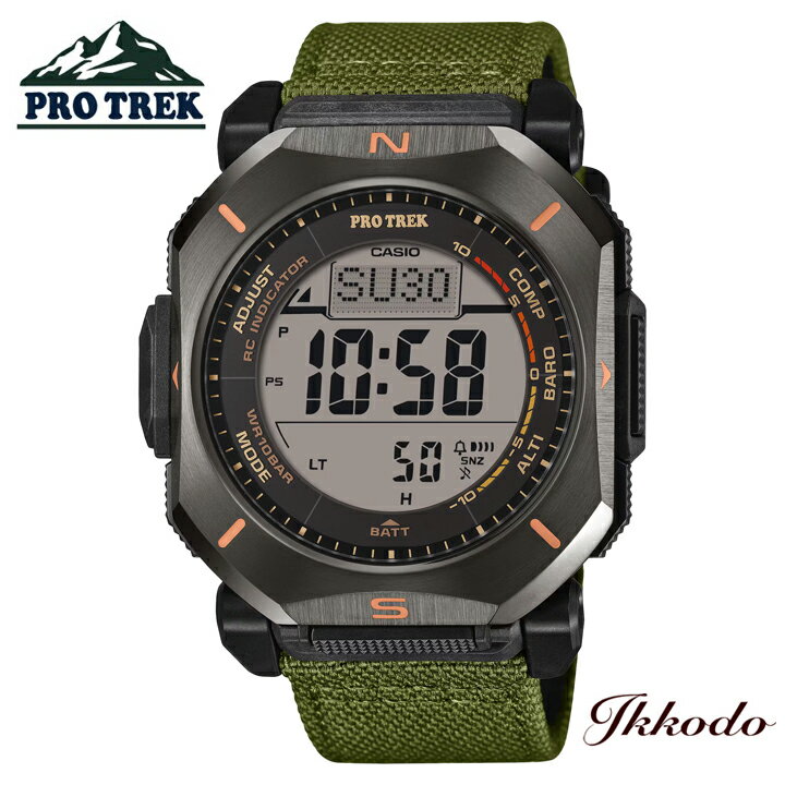 PROTREK プロトレック Climber Line カシオ CASIO ソーラー電波 46.4mm 10気圧防水 正規品 腕時計 PPRW-69YB-3JF PRW69YB3JF