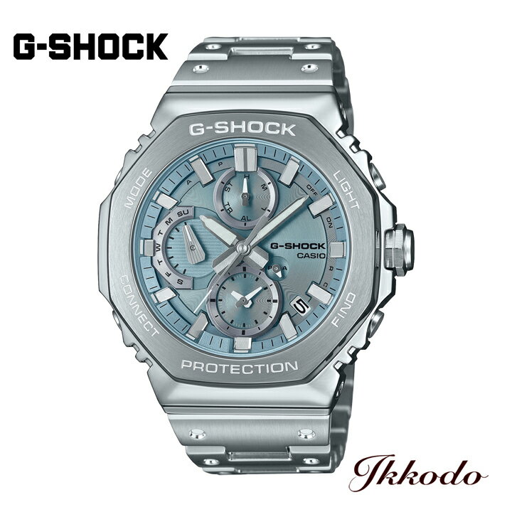 G-SHOCK Gショック CASIO カシオ 2100 Seriesフルメタル FULL METAL クロノグラフ タフソーラー モバイルリンク 20気圧防水 耐衝撃構造 正規品 腕時計 GMC-B2100AD-2AJF GMCB2100AD2AJF