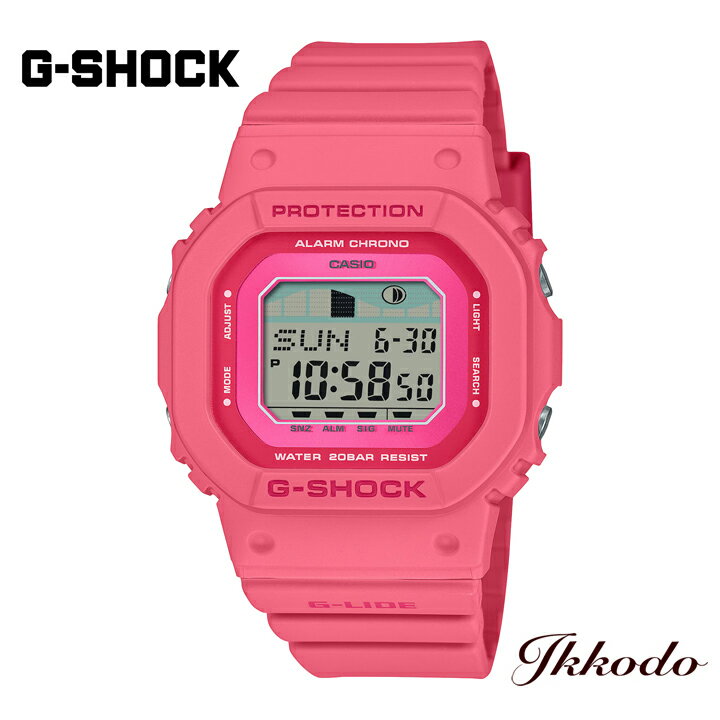 G-SHOCK Gショック カシオ G-LIDE WOMEN クォーツ 40.5mm 20気圧防水 耐衝撃構造 正規品 腕時計 GLX-S5610-4JF GLXS56104JF
