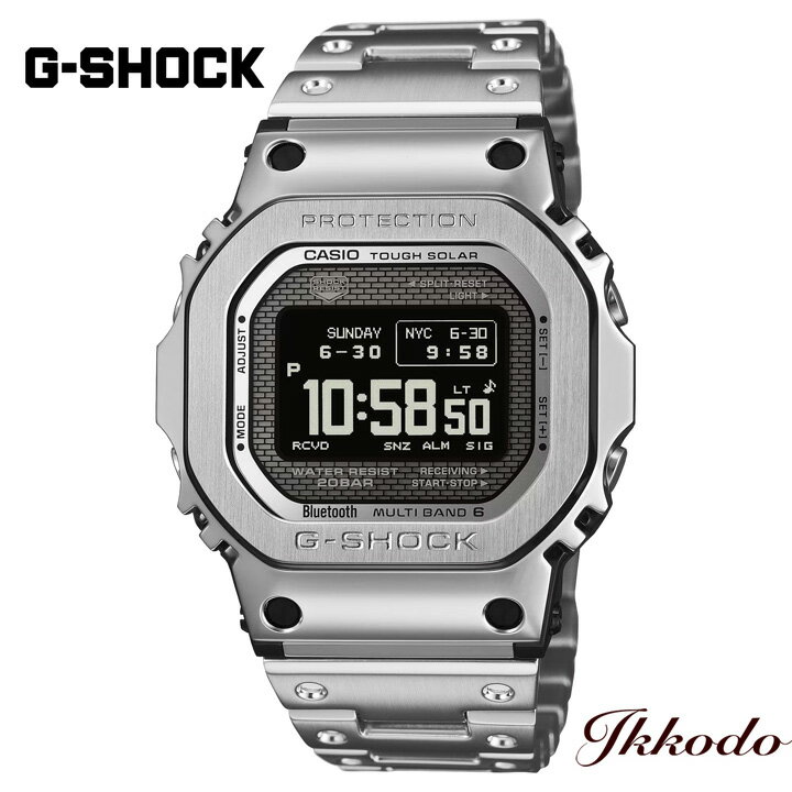 G-SHOCK Gショック カシオ ジーショック フルメタル 5000シリーズ 43.2mm 20気圧防水 耐衝撃構造 国内正規品 GMW-BZ5000D-1JF GMWBZ5000D1JF