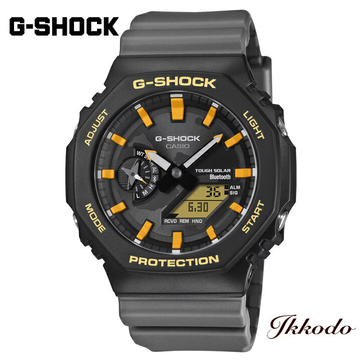 G-SHOCK Gショック カシオ ジーショック 2100 SERIES Charles Darwin Foundationコラボレーションモデル クォーツ 45.4mm 20気圧防水 耐衝撃構造 国内正規品 GA-B2100DF-1AJR GAB2100DF1AJR