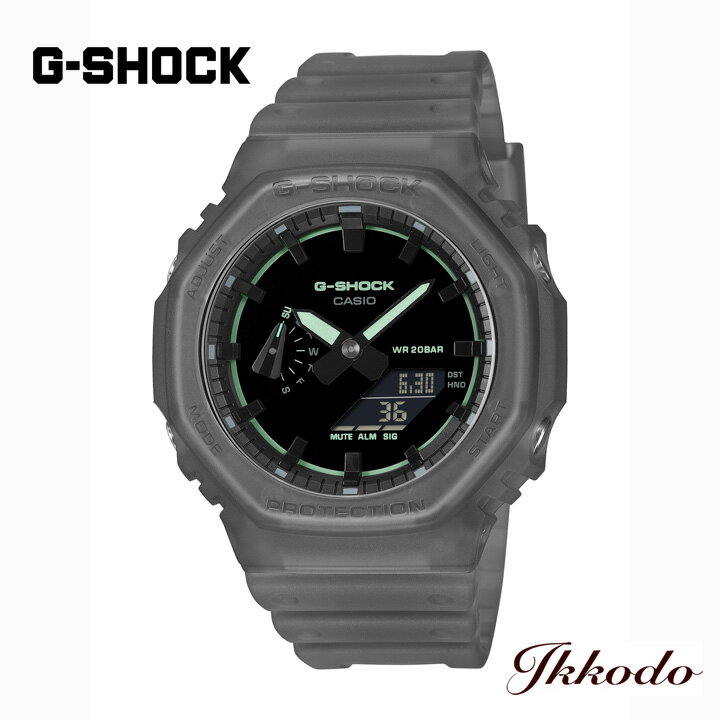 LANCASTER - G-SHOCK Gショック カシオ ジーショック 2100シリーズ 45.4mm 20気圧防水 耐衝撃構造 国内正規品 GA-2100K-1AJF GA2100K1AJF