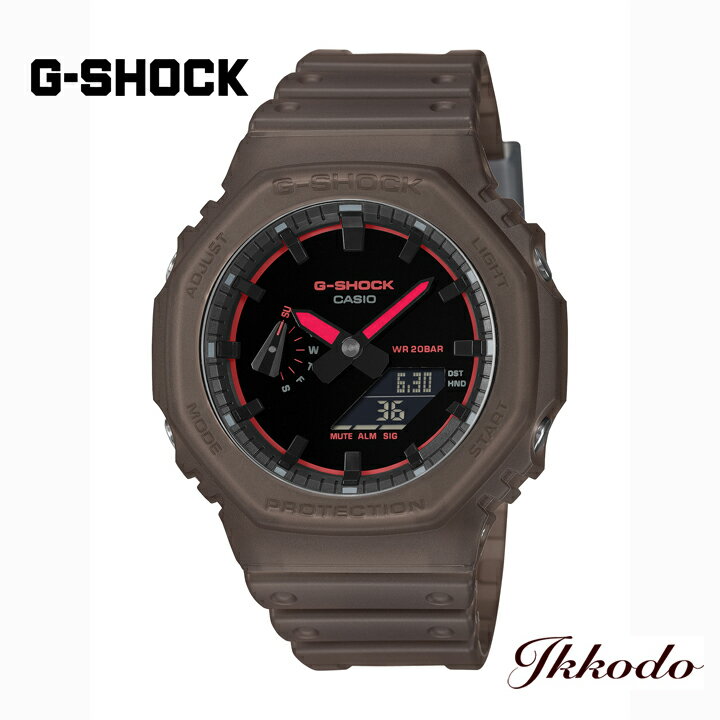 OMEGA - G-SHOCK Gショック カシオ ジーショック 2100シリーズ 45.4mm 20気圧防水 耐衝撃構造 国内正規品 GA-2100K-5AJF GA2100K5AJF