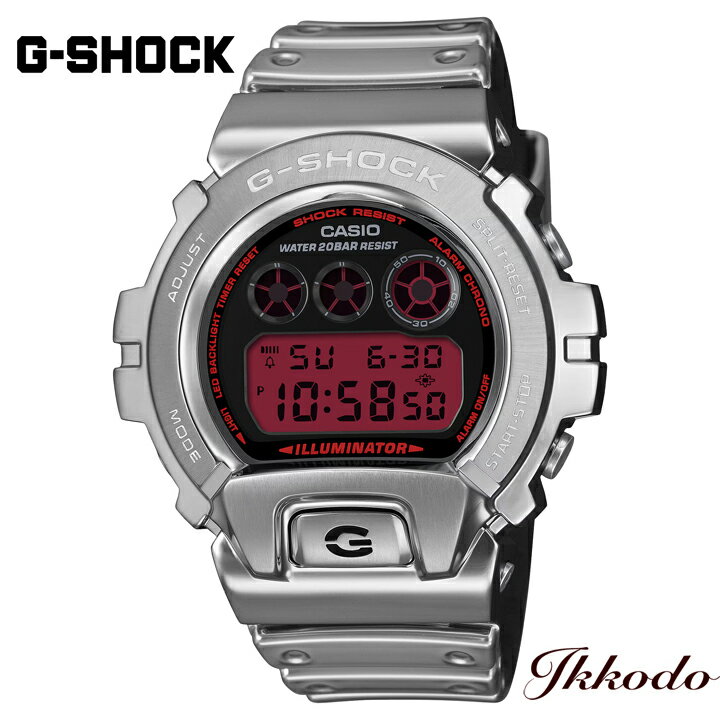 G-SHOCK Gショック カシオ ジーショック 6900シリーズ クォーツ 49.7mm 20気圧防水 耐衝撃構造 国内正規品 GM-6900YRA-8JF GM6900YRA8JF