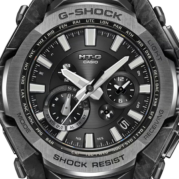 城下町松本の時計店 一光堂のG-SHOCK Gショック カシオ MTG-B4000 Series モバイルリンク ソーラー電波 45.3mm 20気圧防水 正規品 腕時計 MTG-B4000BD-1AJF MTGB4000BD1AJF｜アングル3
