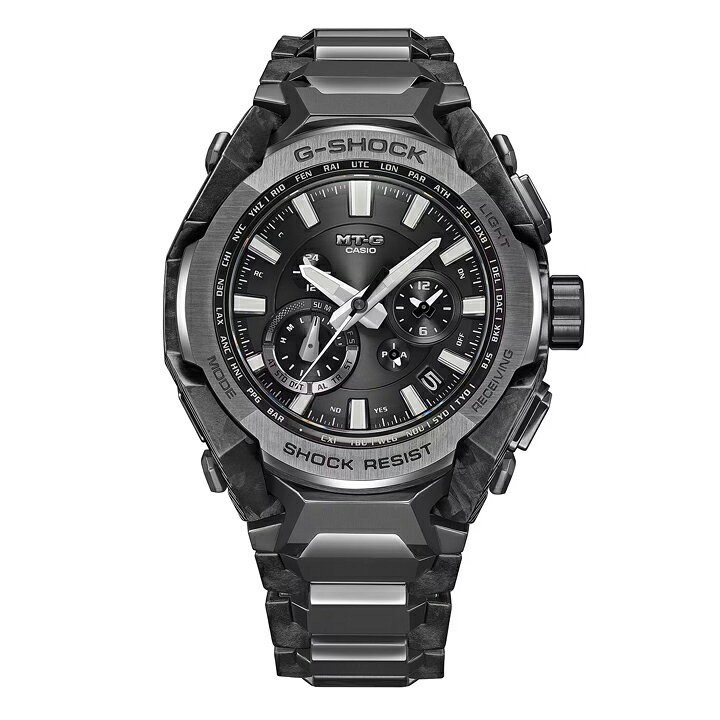 城下町松本の時計店 一光堂のG-SHOCK Gショック カシオ MTG-B4000 Series モバイルリンク ソーラー電波 45.3mm 20気圧防水 正規品 腕時計 MTG-B4000BD-1AJF MTGB4000BD1AJF｜アングル2