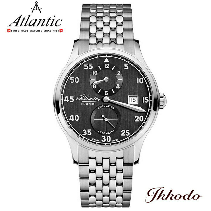 アトランティック ワールドマスター ヘリテージレギュレーター Atlantic Worldmaster Heritage Regulator 自動巻き 42mm 正規品 腕時計 53786.41.63 537864163