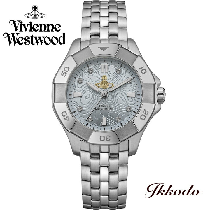 乐天商城 - ヴィヴィアンウエストウッド Vivienne Westwood ブロンプトン クォーツ レディース 腕時計 31mm 5気圧防水 正規品 VV341LBLSL