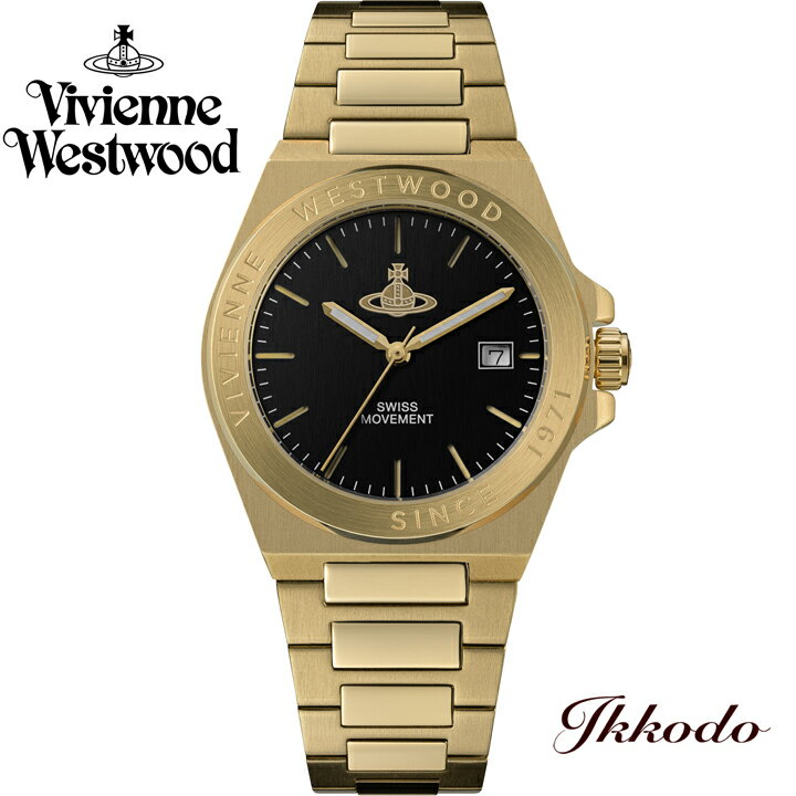 Rakuten - ヴィヴィアンウエストウッド Vivienne Westwood ハンウェル クォーツ ユニセックス 腕時計 37mm 5気圧防水 正規品 VV335BKGD