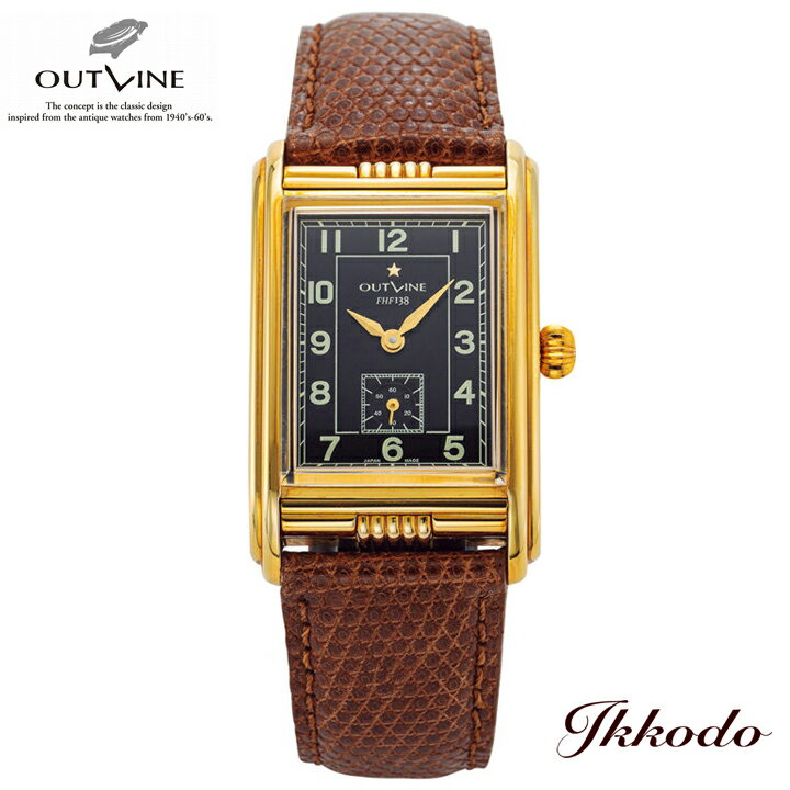 限定本数18本 アウトライン・ レクタンギュラー138BL (ゴールド) ホンテンメロン社製手巻き 23.5×37mm ..