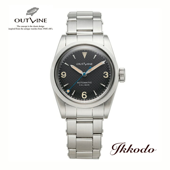 アウトライン 369スペシャル（ハニカムブラック） OUTLINE 369 Special Honeycomb Black 自動巻 36mm 5気圧防水 腕時計 正規品 YK20233-1BK-HC YK202331BKHC