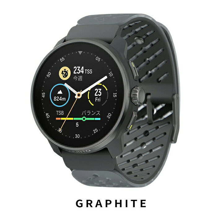 城下町松本の時計店 一光堂の8/31迄キャンペーン価格 スント SUUNTO レース S チタニウム RACE S TITANIUM スマートウォッチ GPS アウトドア ランニング 健康管理 心拍数 トレイル 登山 スント SS05110 SS051104000 SS051105000｜アングル2