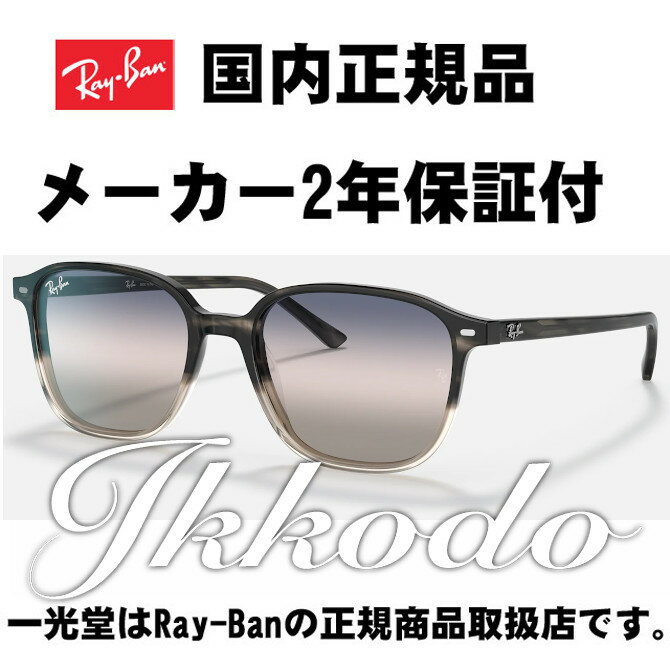 Ray-Ban レイバン 日本国内正規品 LEONARD バイグラディエント ローブリッジフィット サングラス RB2193F 1326GE 55-18 2年保証付 送料無料！！